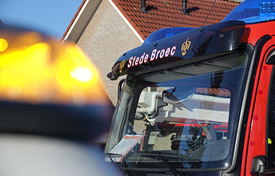 Brand aan de BDH-02 BR wegvervoer MegaStores Van der Kunstraat in Den Haag