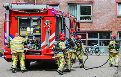Brandweer uitgerukt naar Loplein in Arnhem