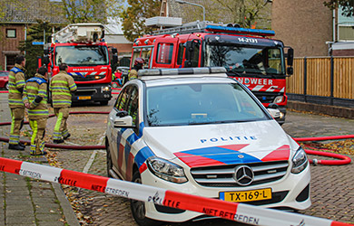 Reanimatie op Apollostraat in Rotterdam